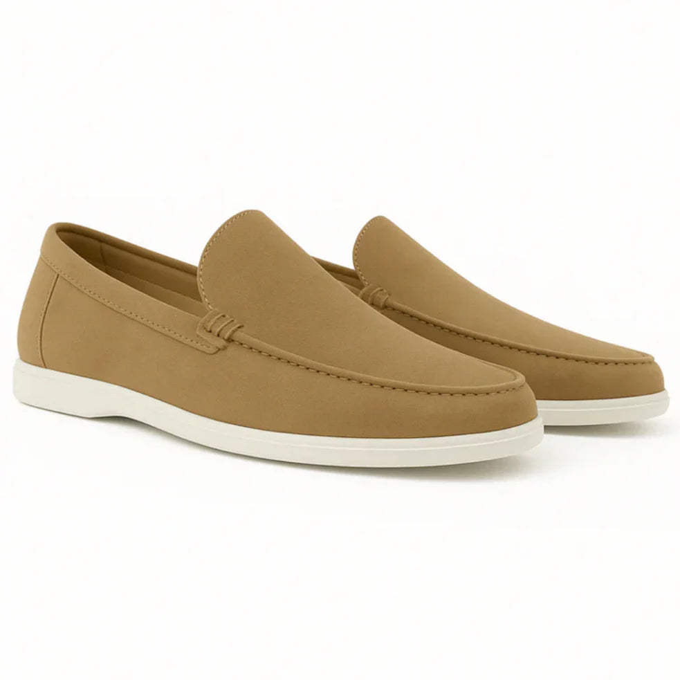 Mocasines casuales de ante