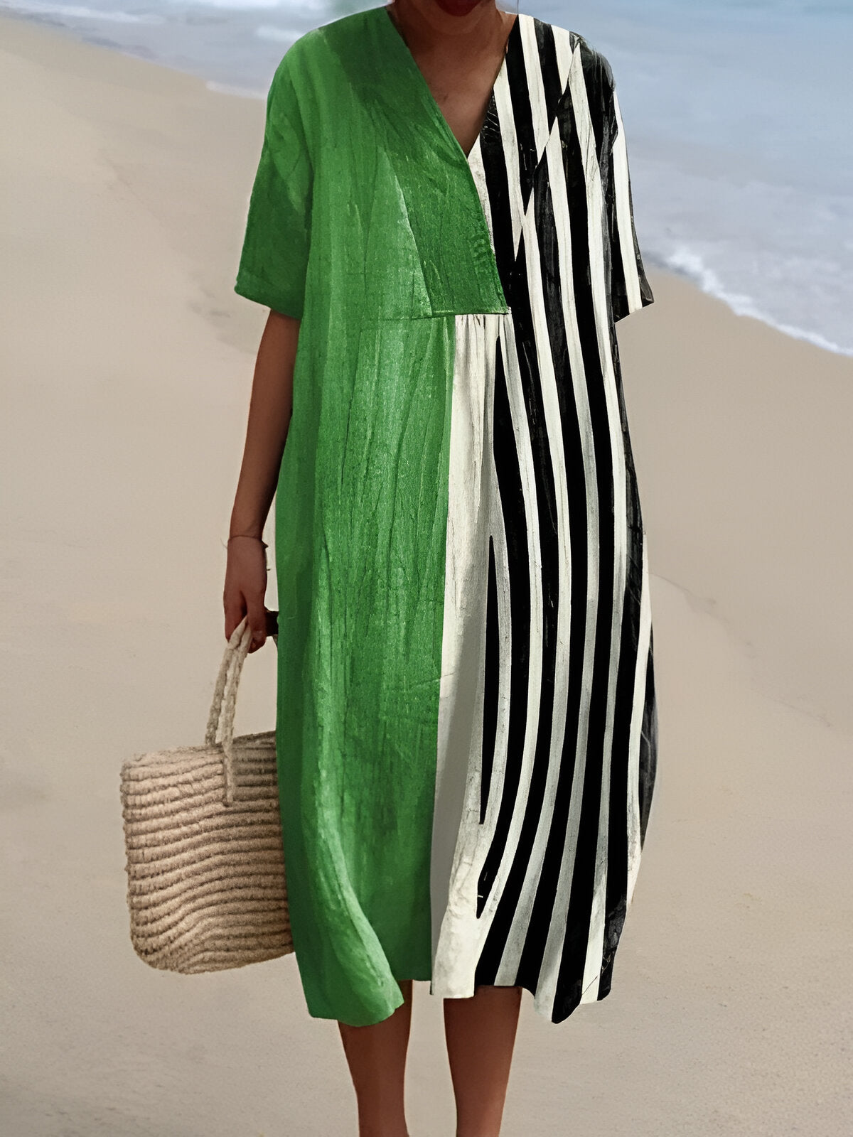 Vestido estampado brisa de verano