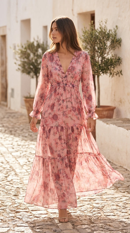 Floral | Vestido Largo