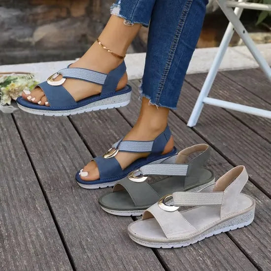Zephiriane | Sandalias elegantes con sujeción ajustada