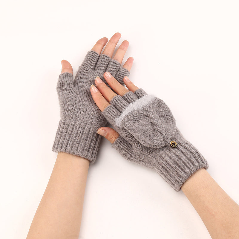 Warm Solid-Color Gloves