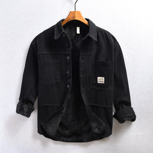 Solan – Fleece Cargo Overshirt