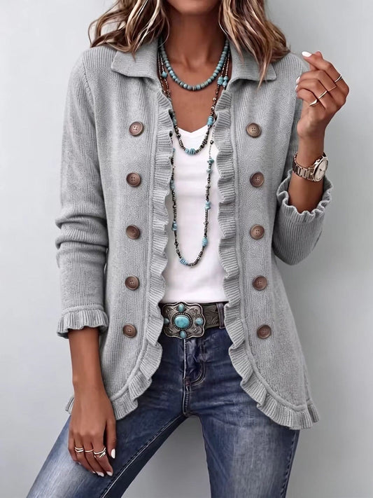 Eloísa | Jersey gris jaspeado