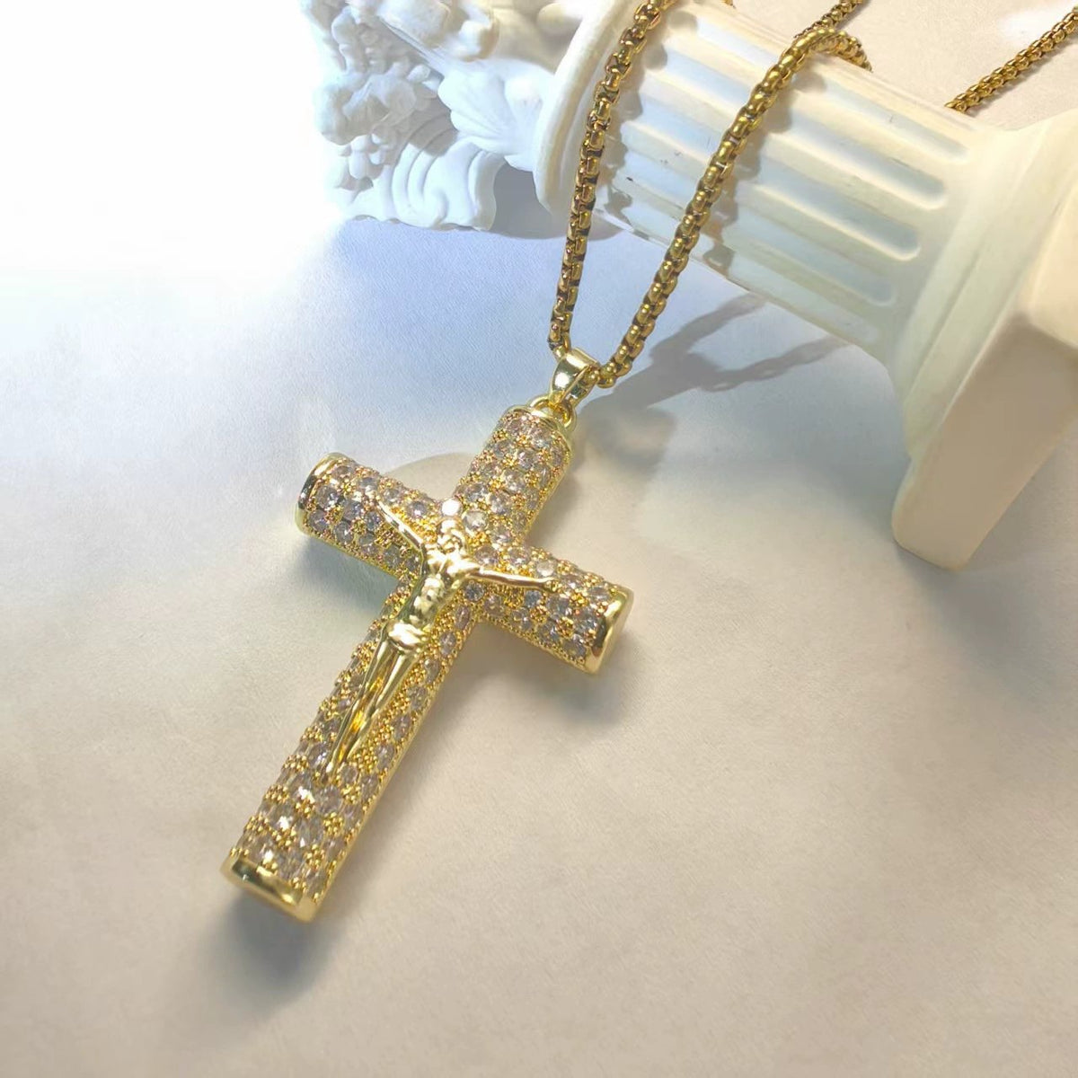 Verity™ | Jesus Cross Pendant Necklace