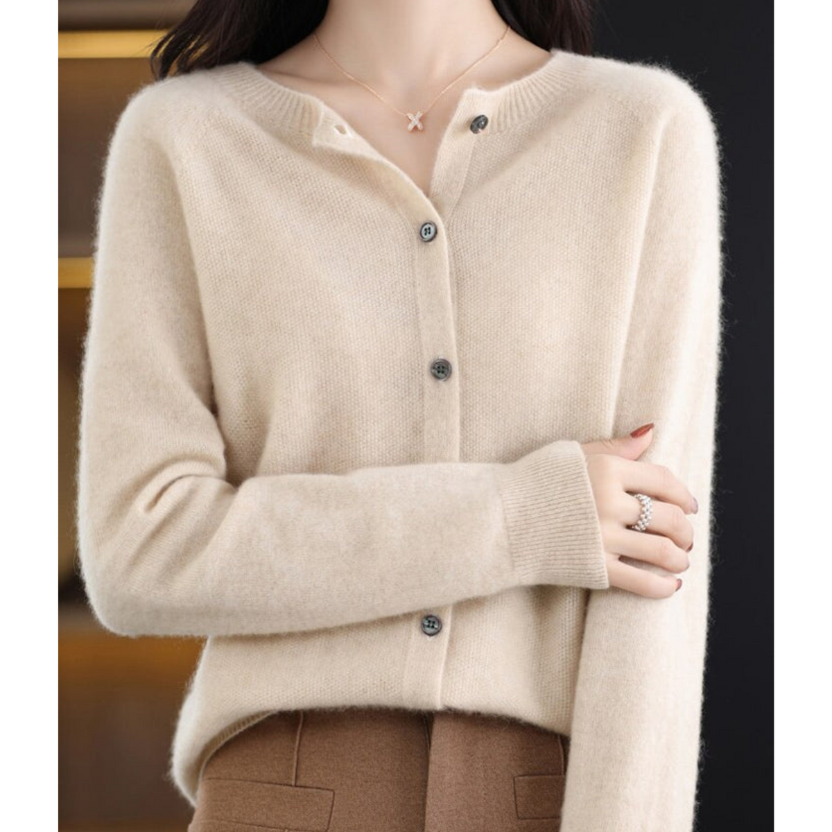 Mercy | Merino wool cardigan