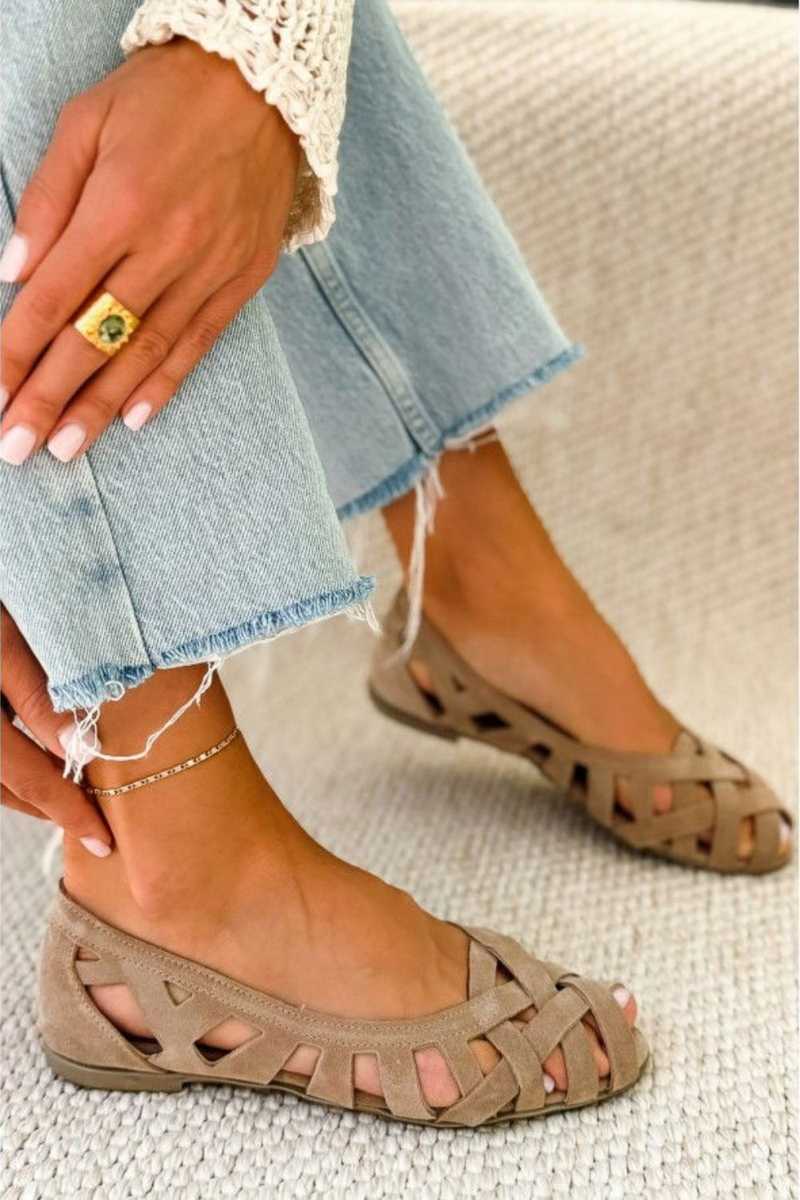 Azzurra | Sandalias trenzadas Vivace