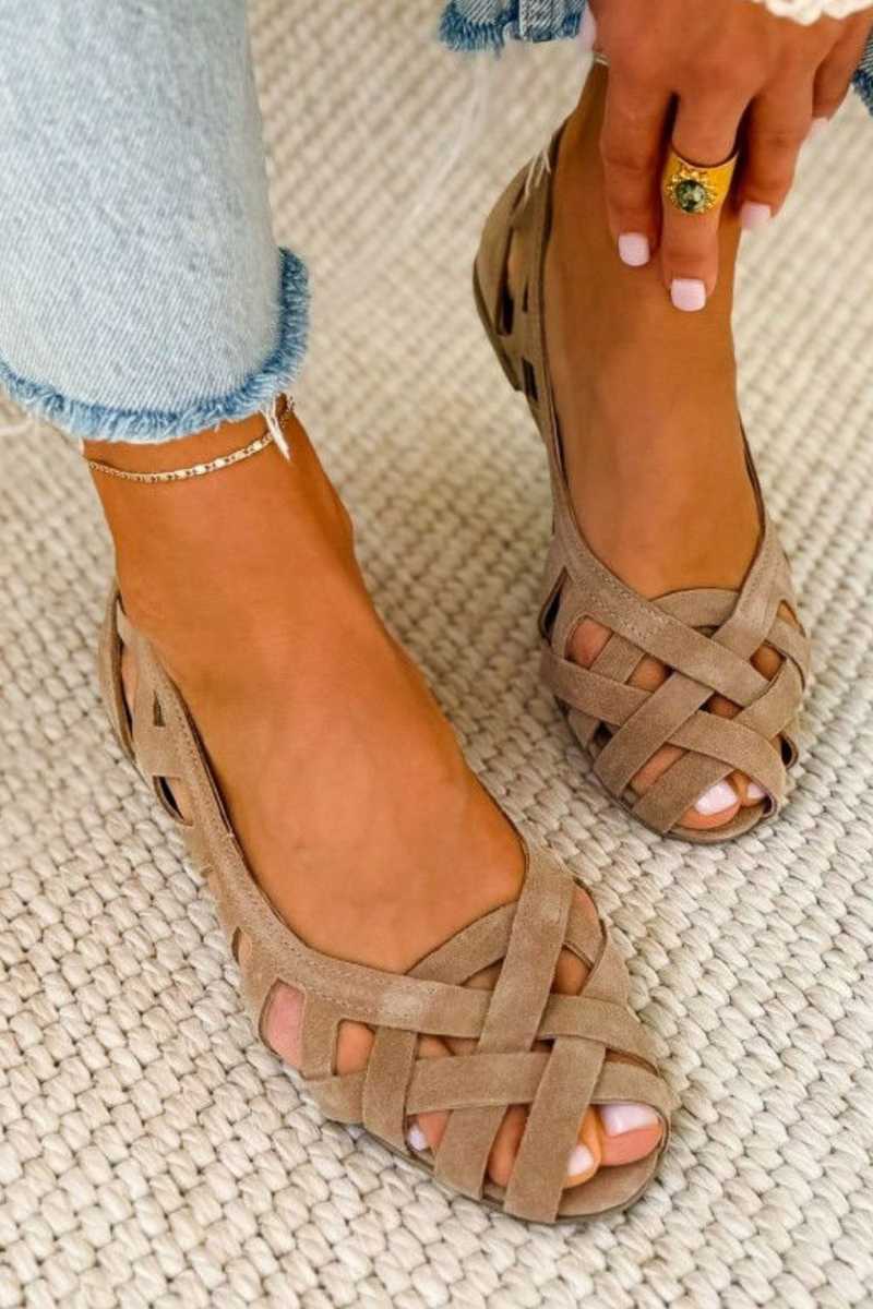 Azzurra | Sandalias trenzadas Vivace