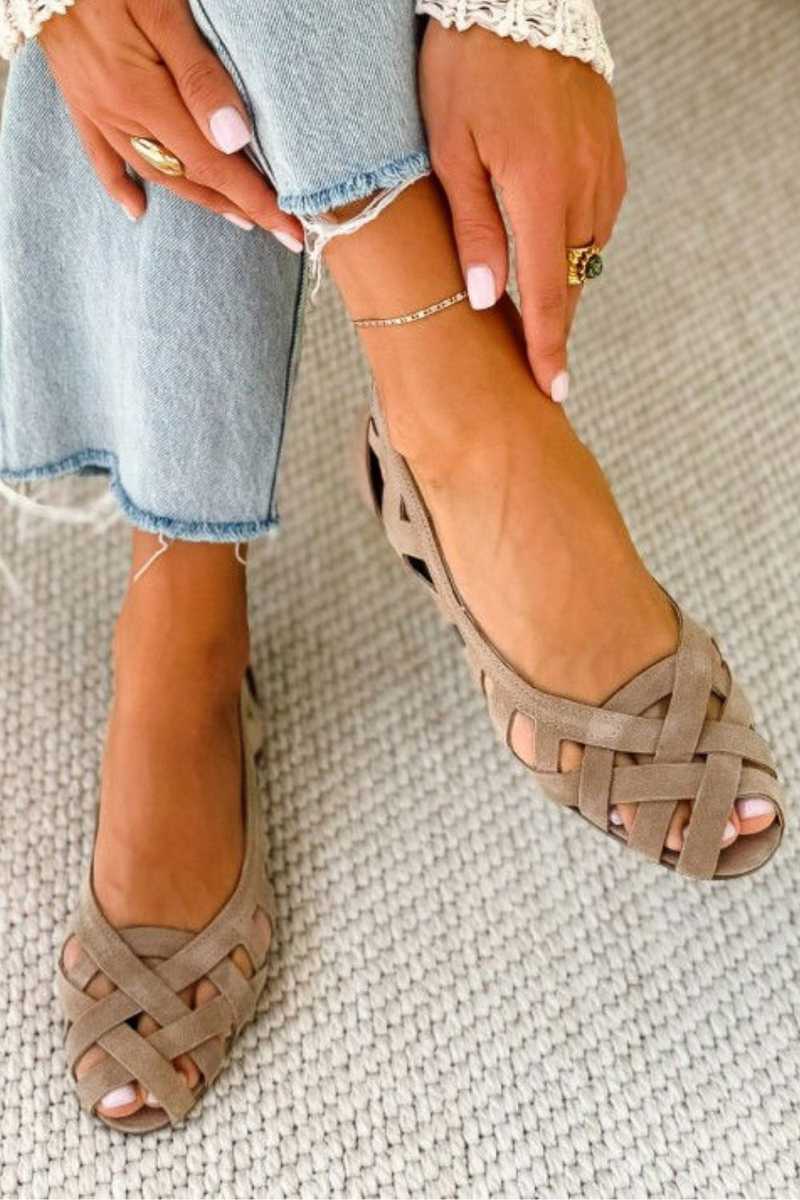 Azzurra | Sandalias trenzadas Vivace