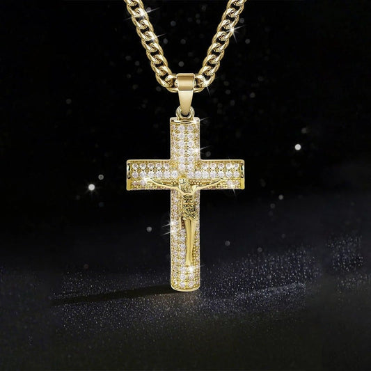 Verity™ | Jesus Cross Pendant Necklace