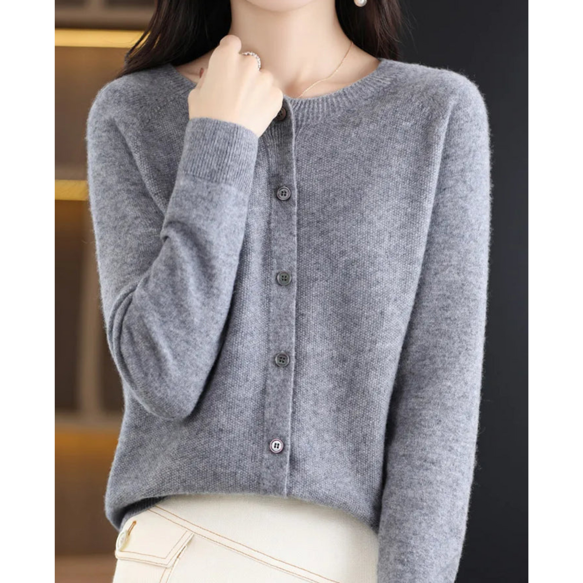 Mercy | Merino wool cardigan