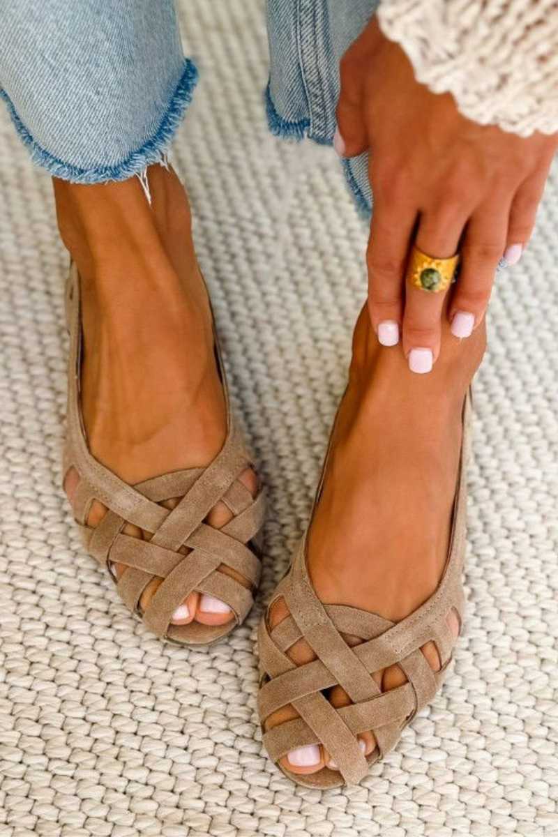Azzurra | Sandalias trenzadas Vivace