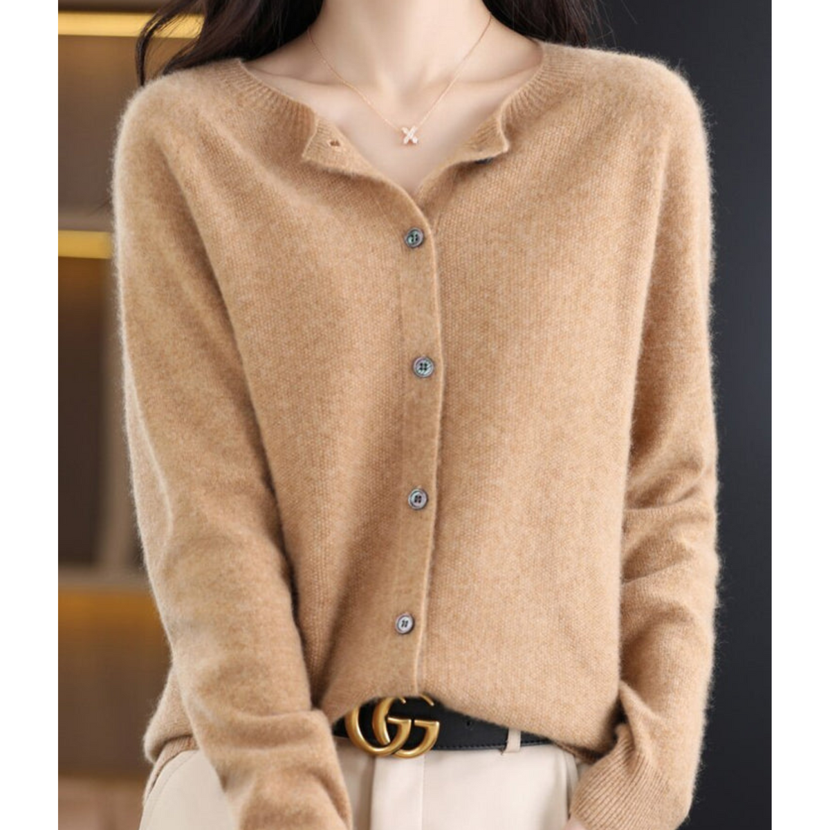 Mercy | Merino wool cardigan