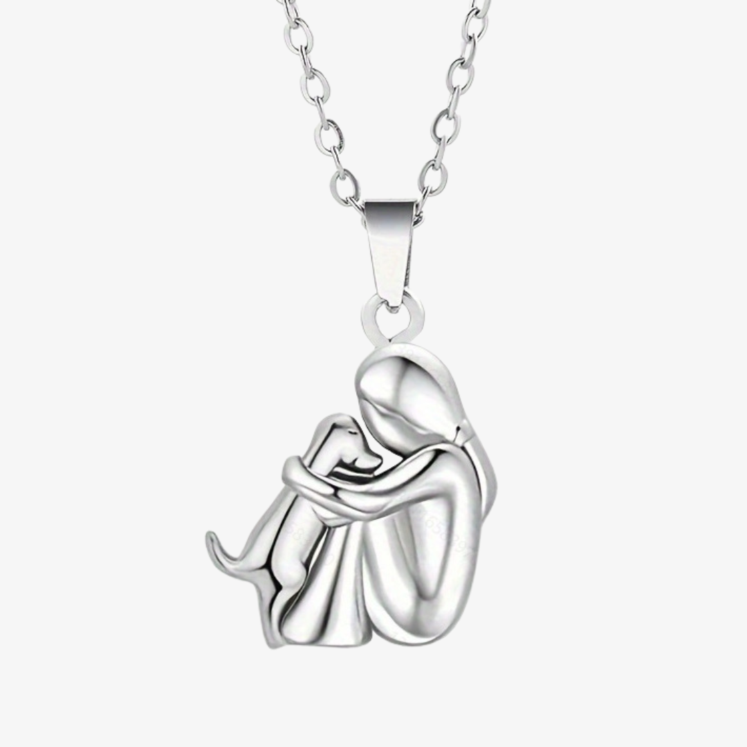 Elin™ | Human–Dog Bond Pendant Necklace