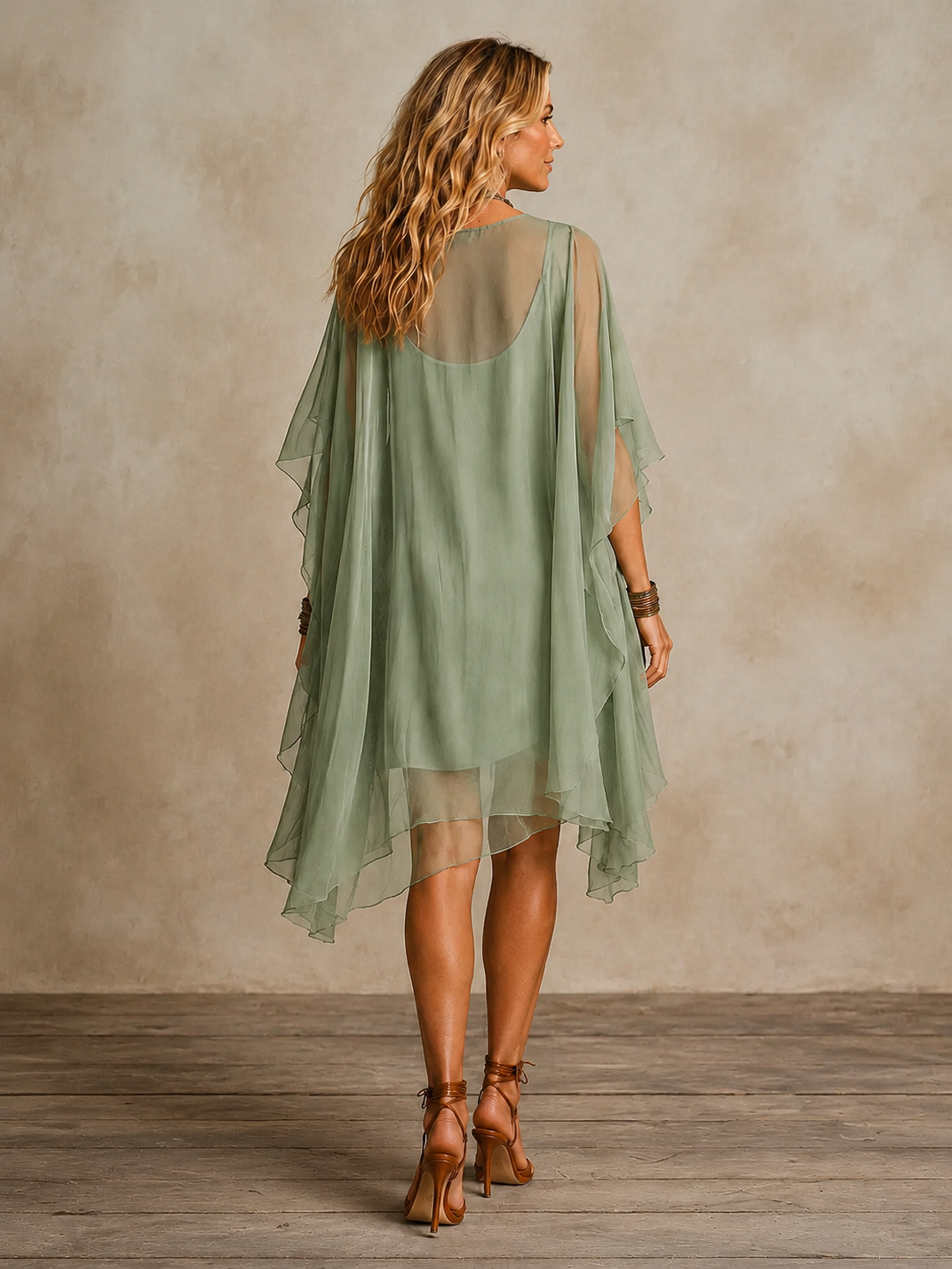 Ella | Mini boho con volantes