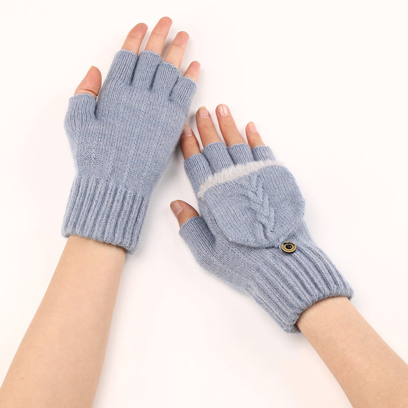 Warm Solid-Color Gloves