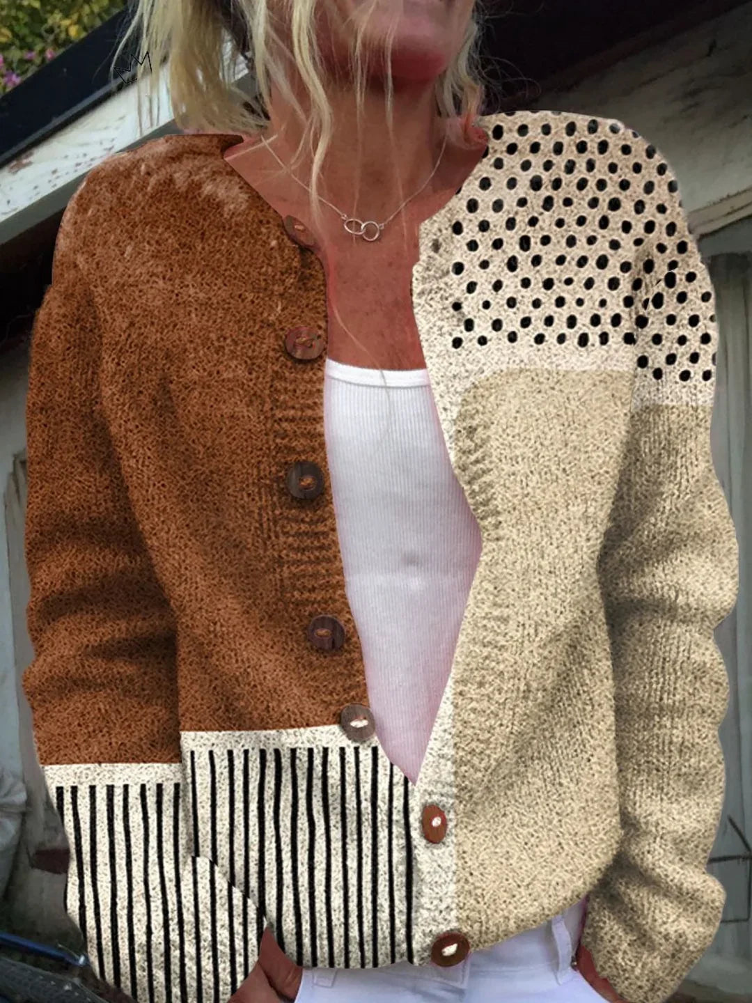 Eloise™ | Cárdigan de punto de estilo vintage