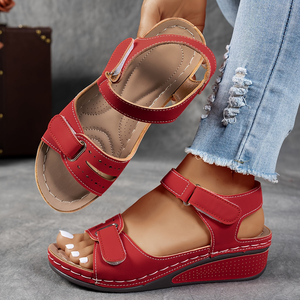 Sandalias ortopédicas cómodas Élise