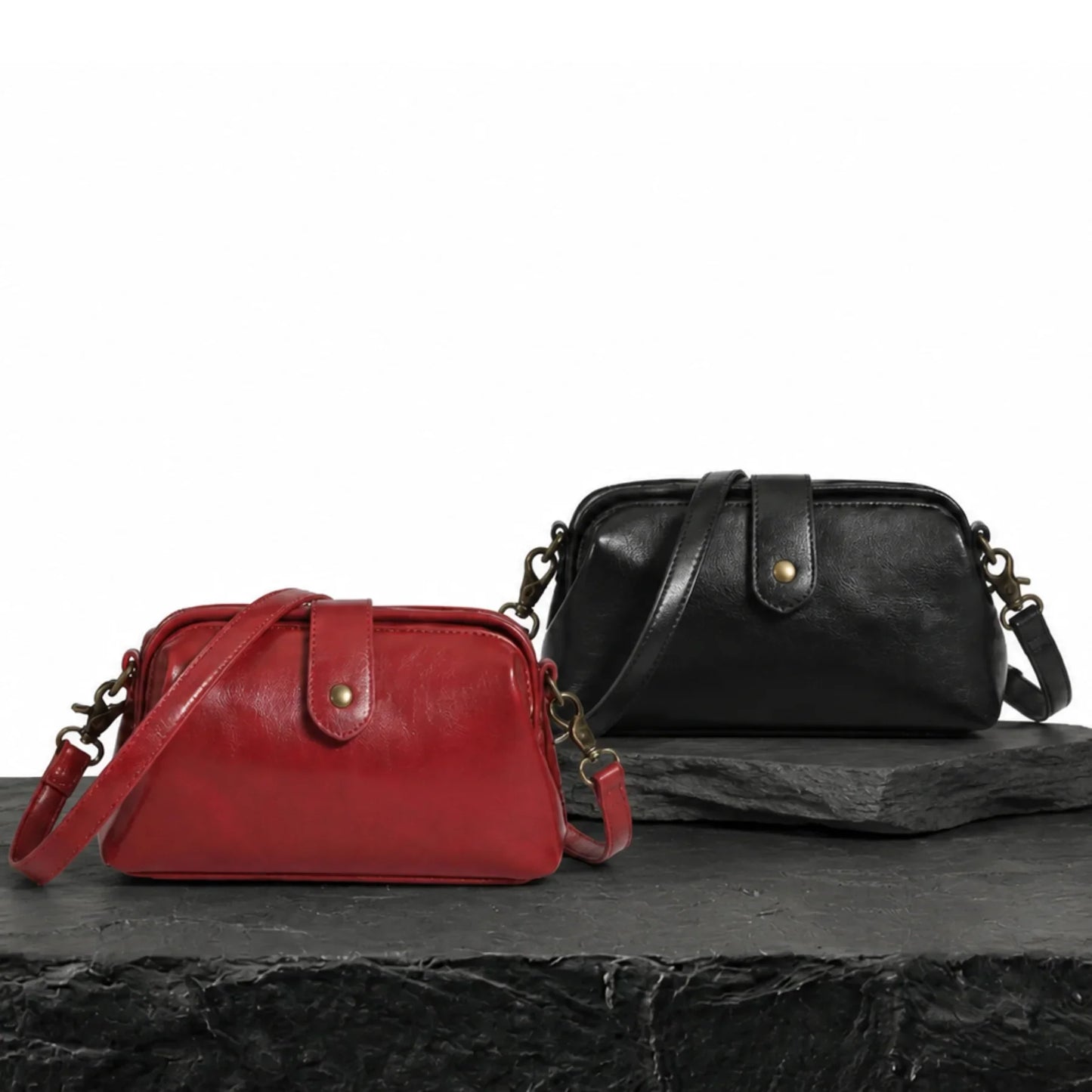 (2 en 1) - Dúo Bolsos Vintage