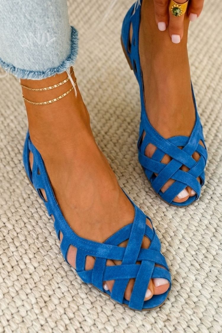 Azzurra | Sandalias trenzadas Vivace