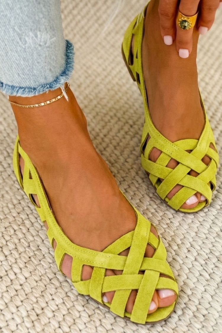 Azzurra | Sandalias trenzadas Vivace