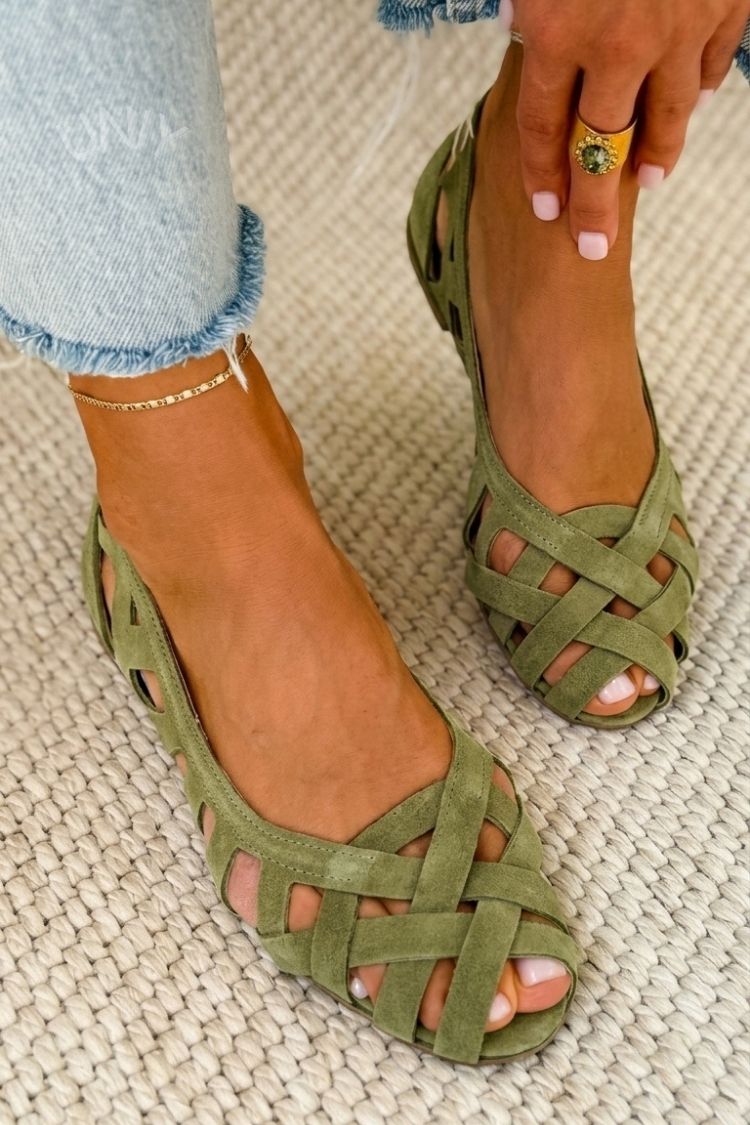 Azzurra | Sandalias trenzadas Vivace