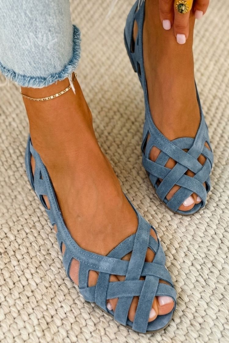 Azzurra | Sandalias trenzadas Vivace