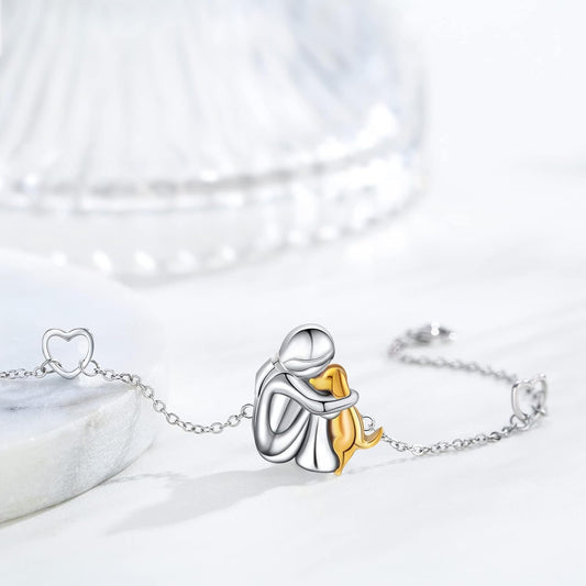 MILO | Pulsera ajustable con un perro