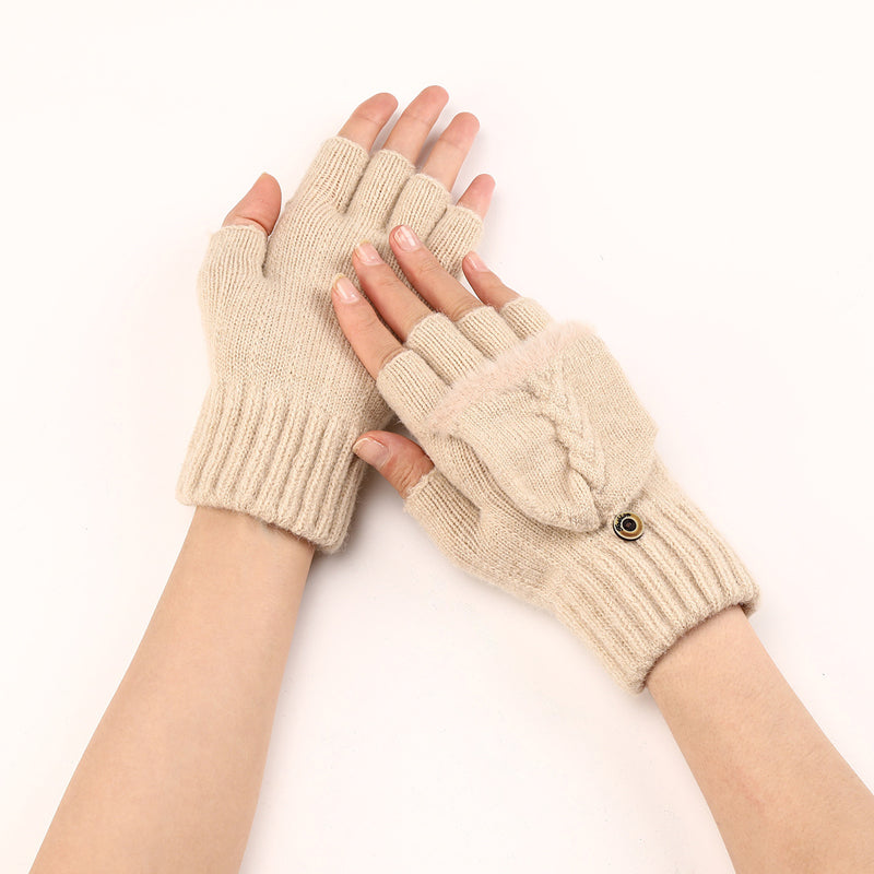 Warm Solid-Color Gloves