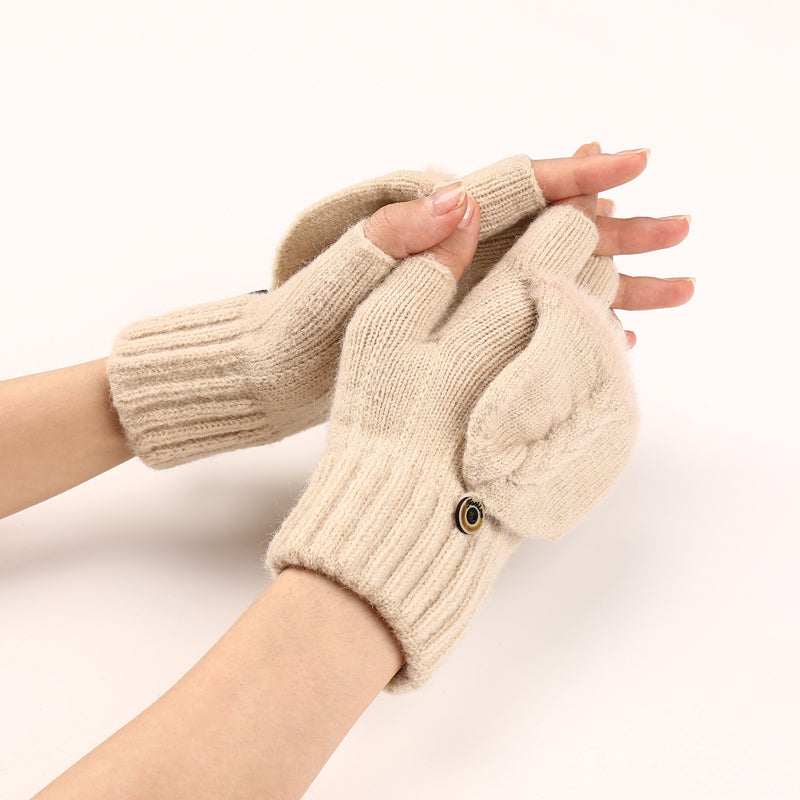 Warm Solid-Color Gloves