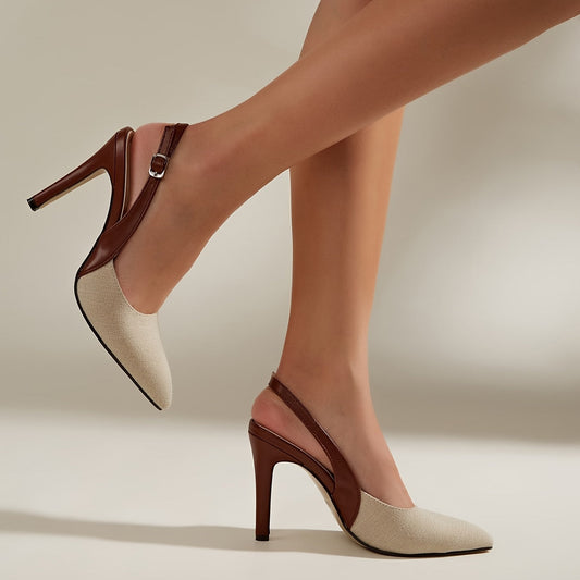 Celestina | Elegantes zapatos de salón con talón abierto