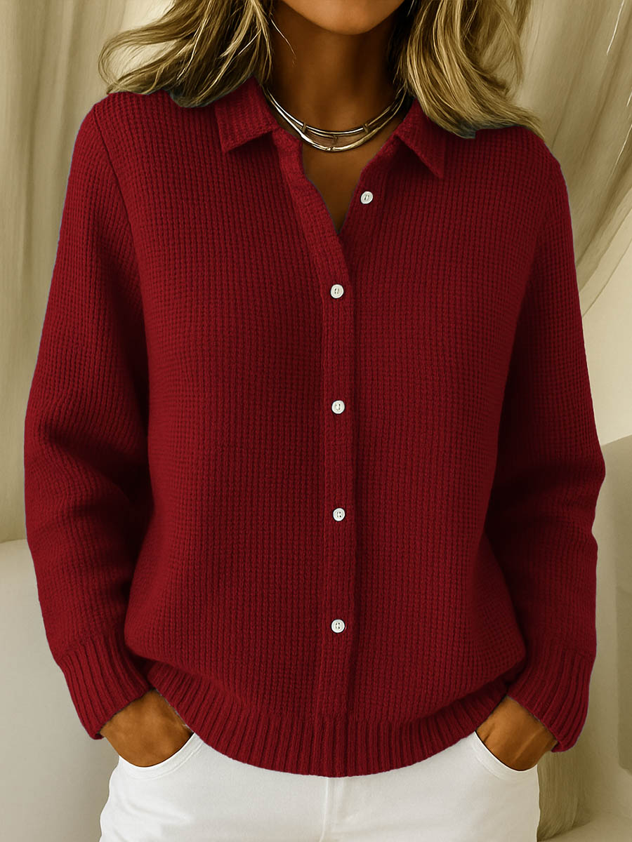 Women’s Knitted Cardigan with Buttons