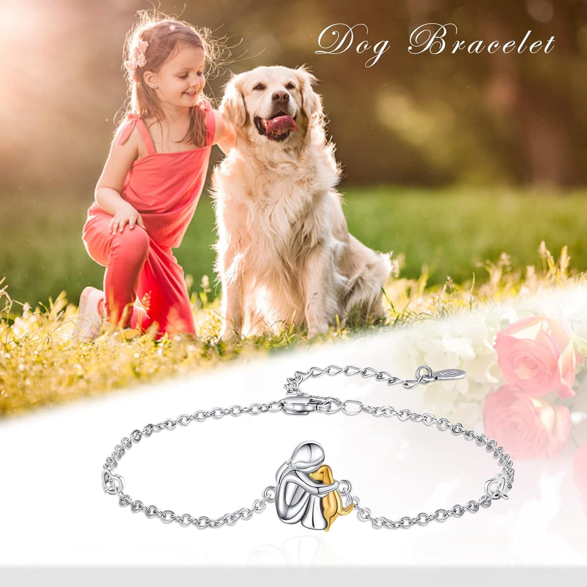 MILO | Pulsera ajustable con un perro