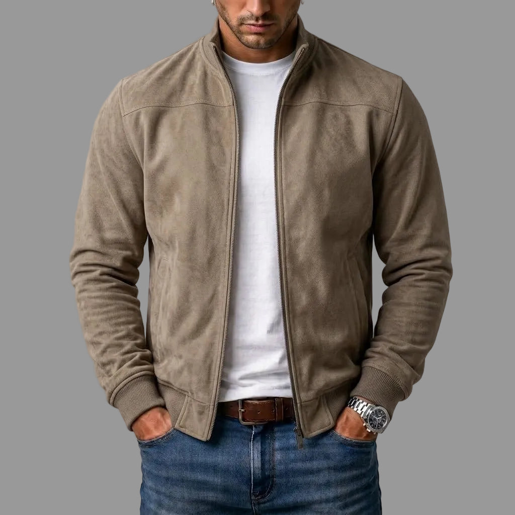 Corrado | Chaqueta bomber de ante