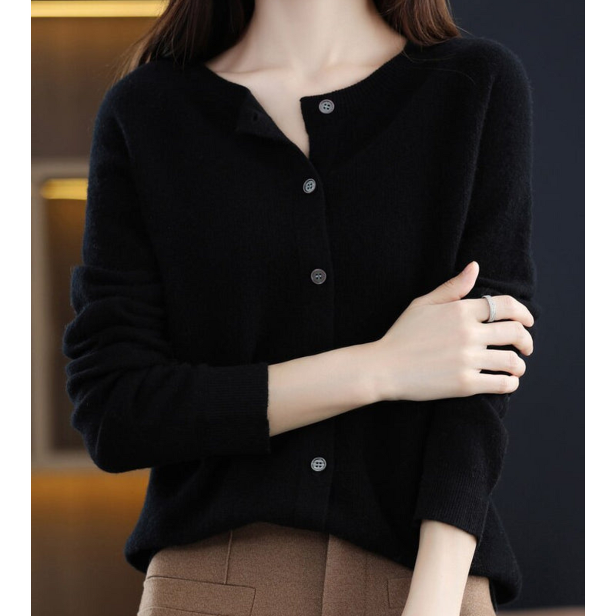 Mercy | Merino wool cardigan
