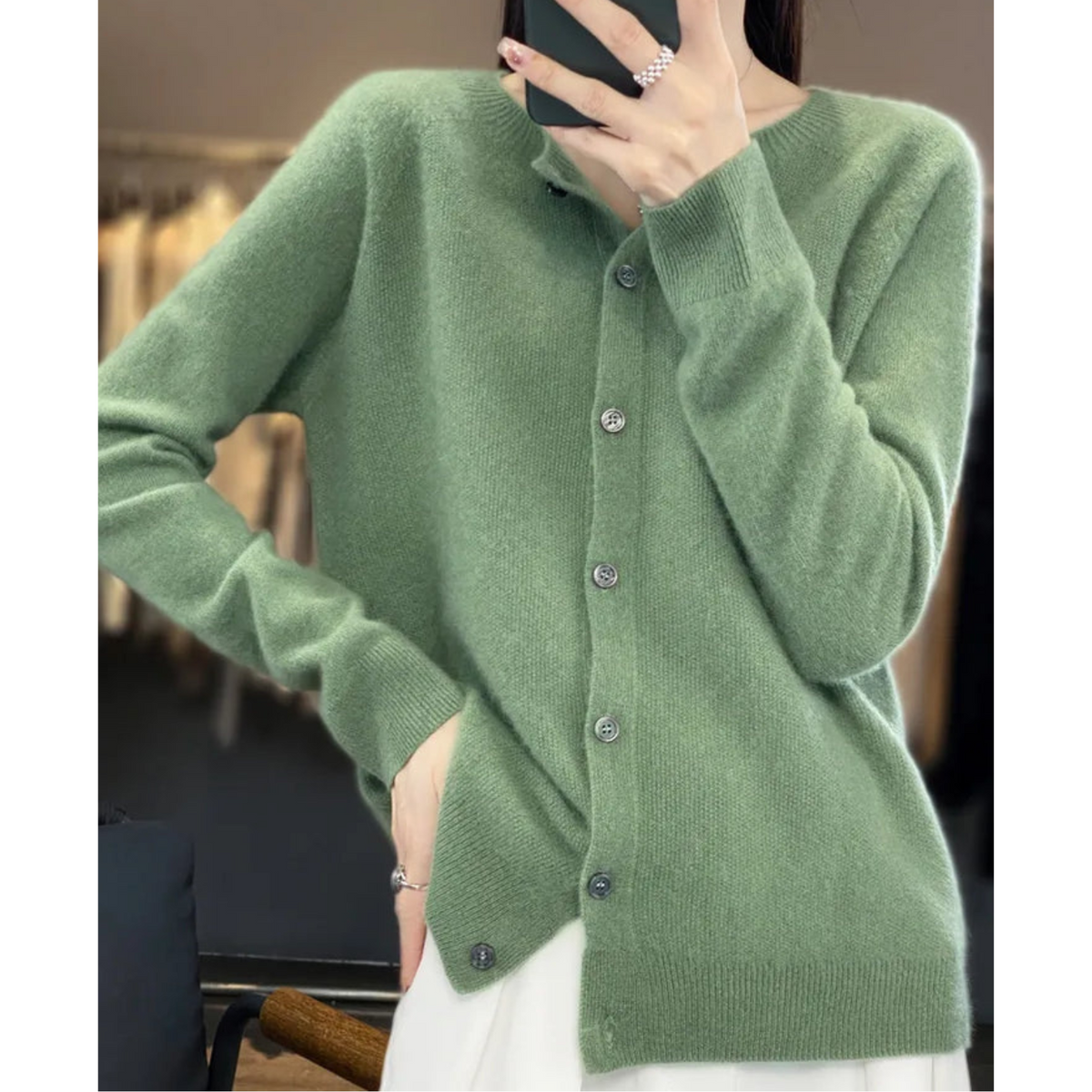 Mercy | Merino wool cardigan