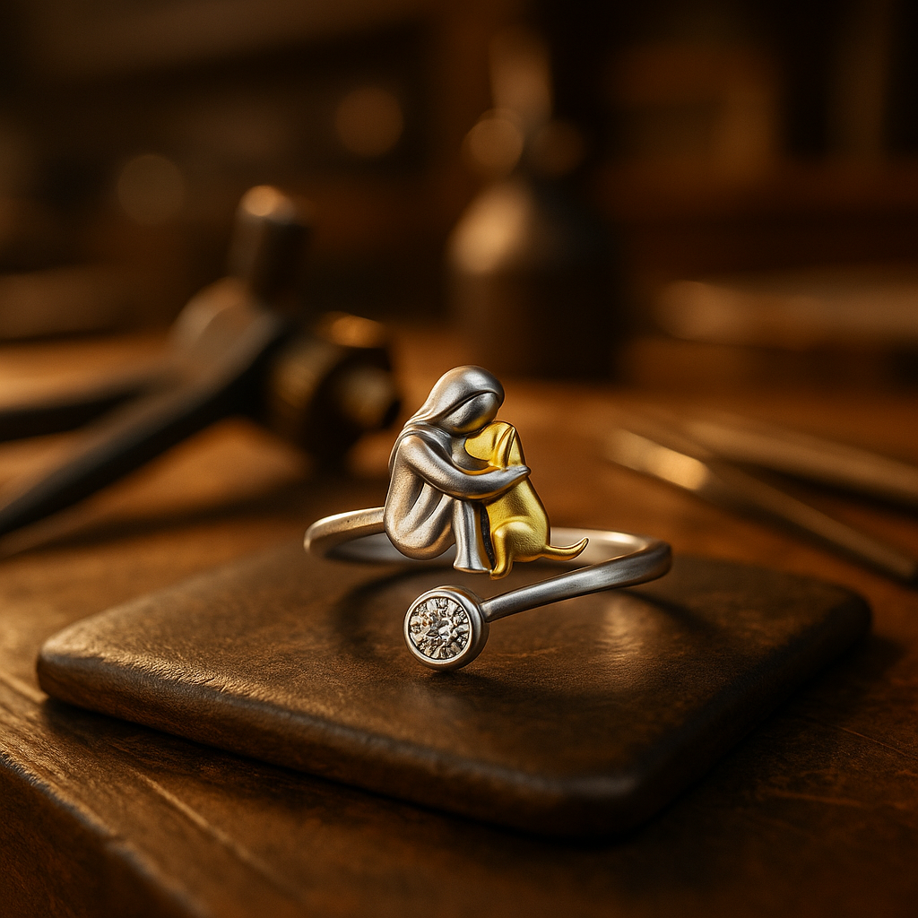 BIRILLO | Anillo ajustable de plata 925