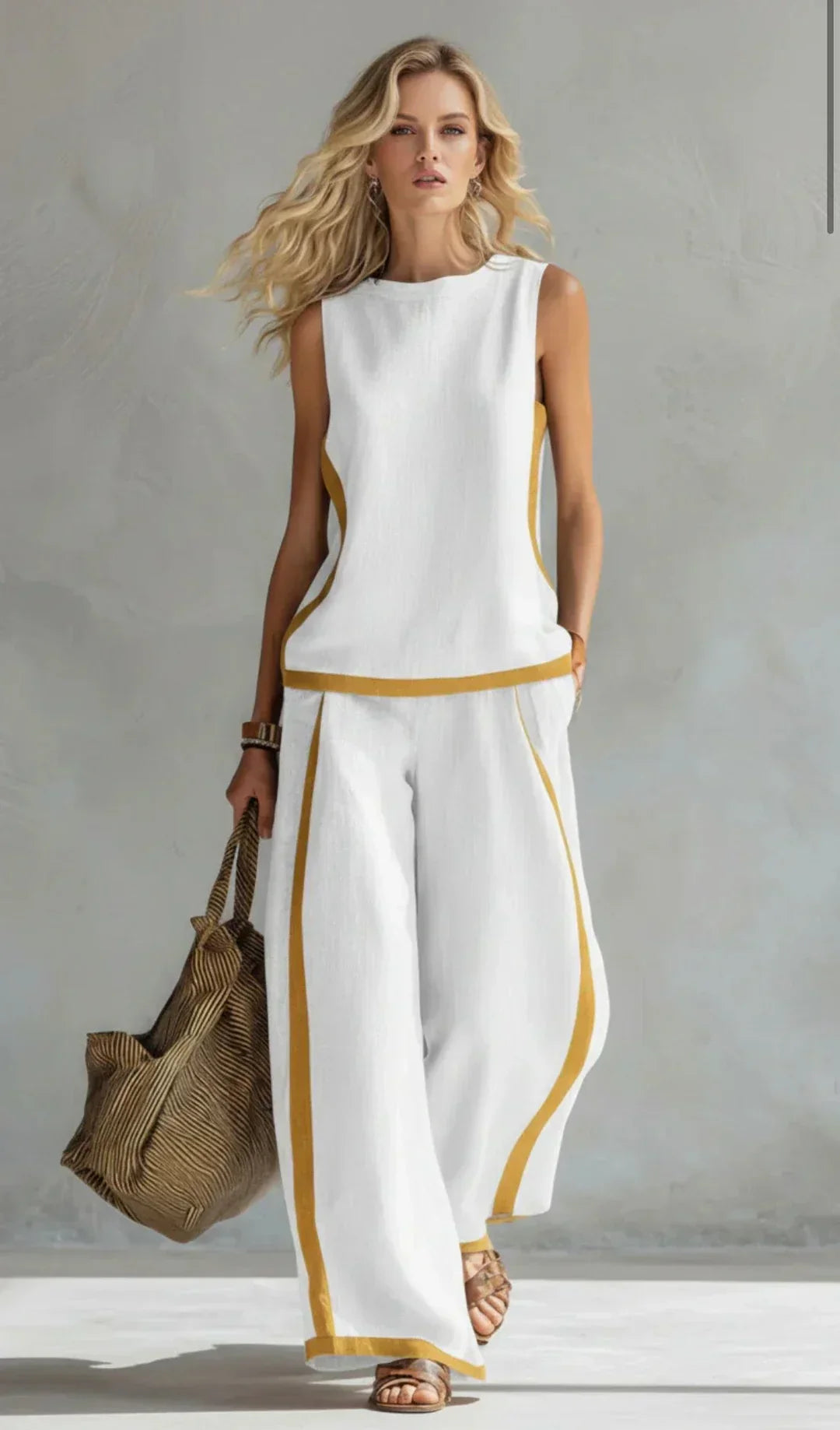 Leila | Elegante conjunto de dos piezas