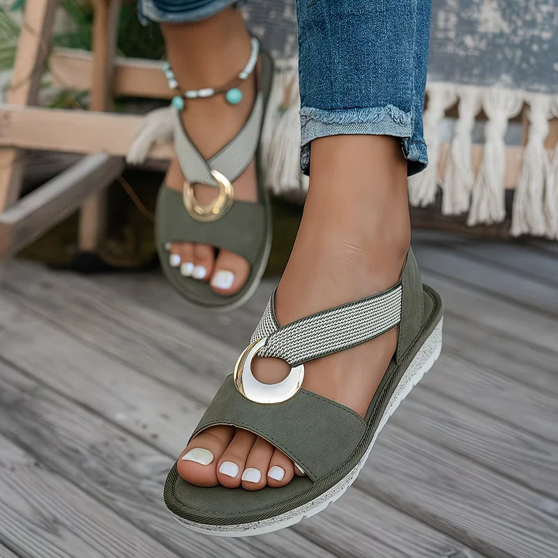 Zephiriane | Sandalias elegantes con sujeción ajustada