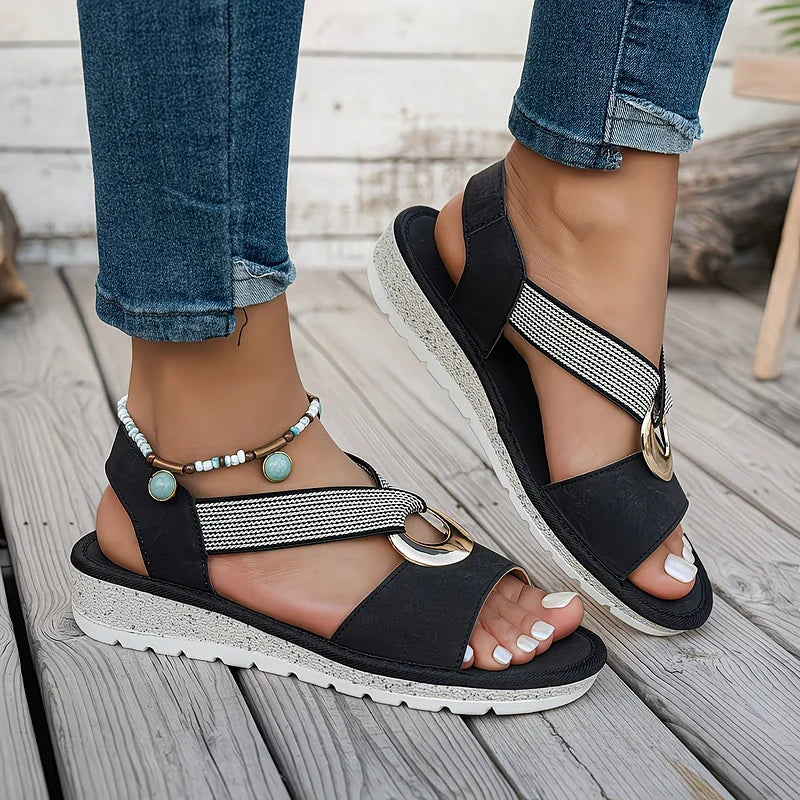 Zephiriane | Sandalias elegantes con sujeción ajustada