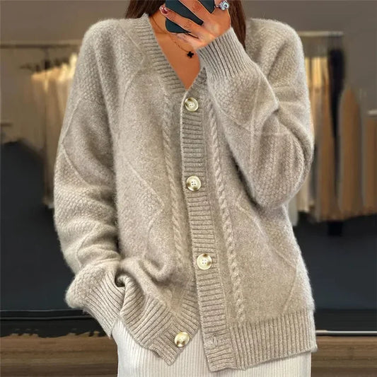 Lena | Soft Button-Up Cardigan