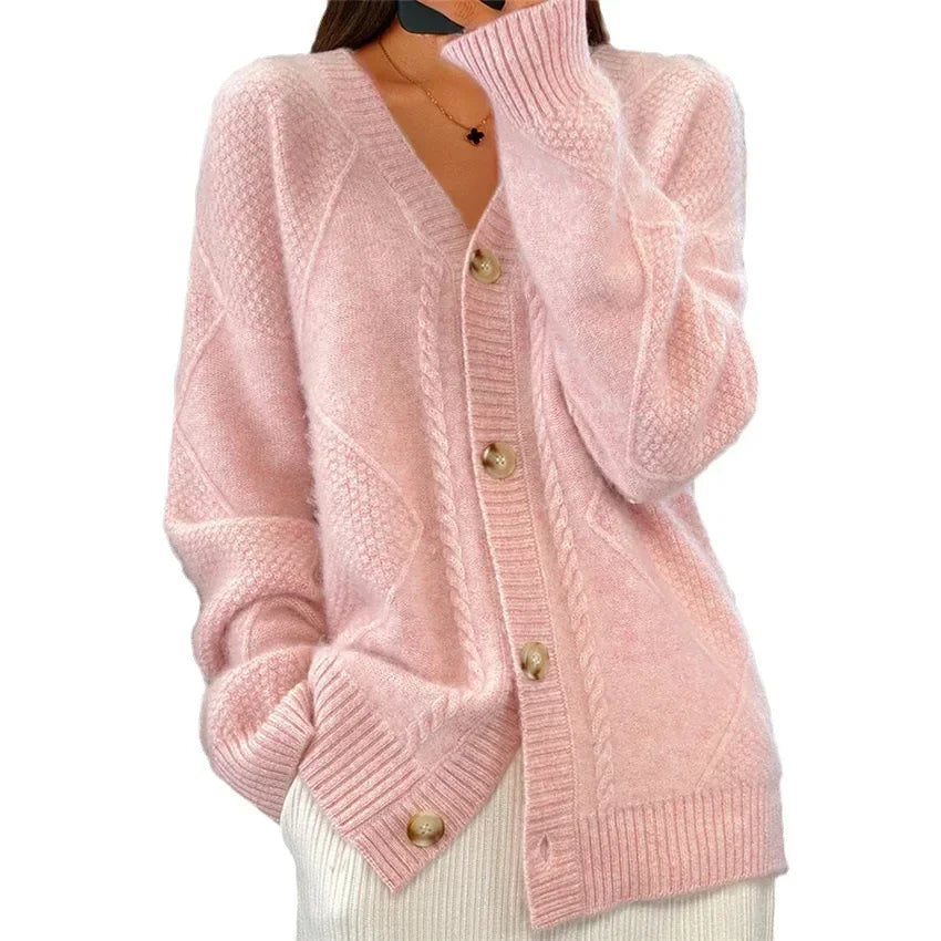 Lena | Soft Button-Up Cardigan