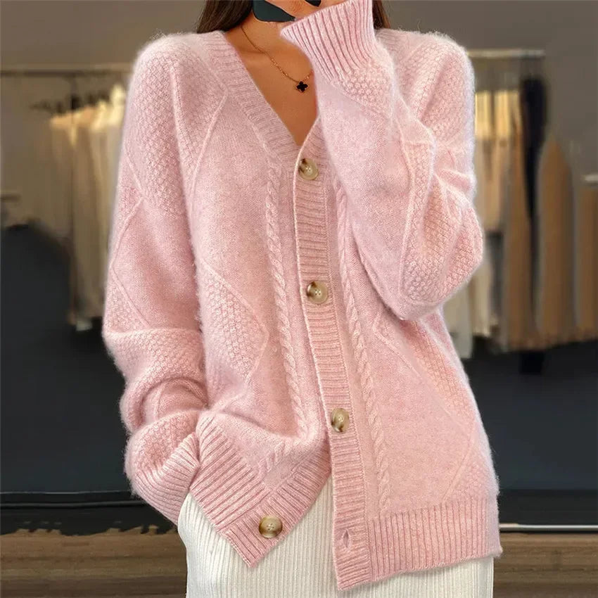 Lena | Soft Button-Up Cardigan