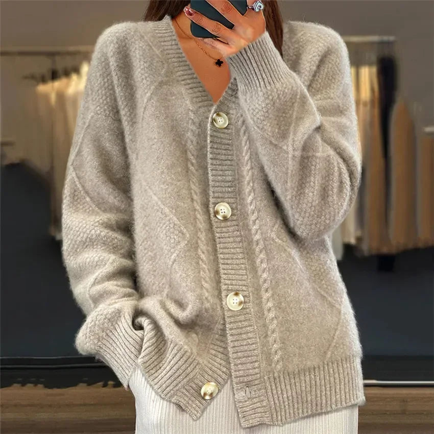 Lena | Soft Button-Up Cardigan