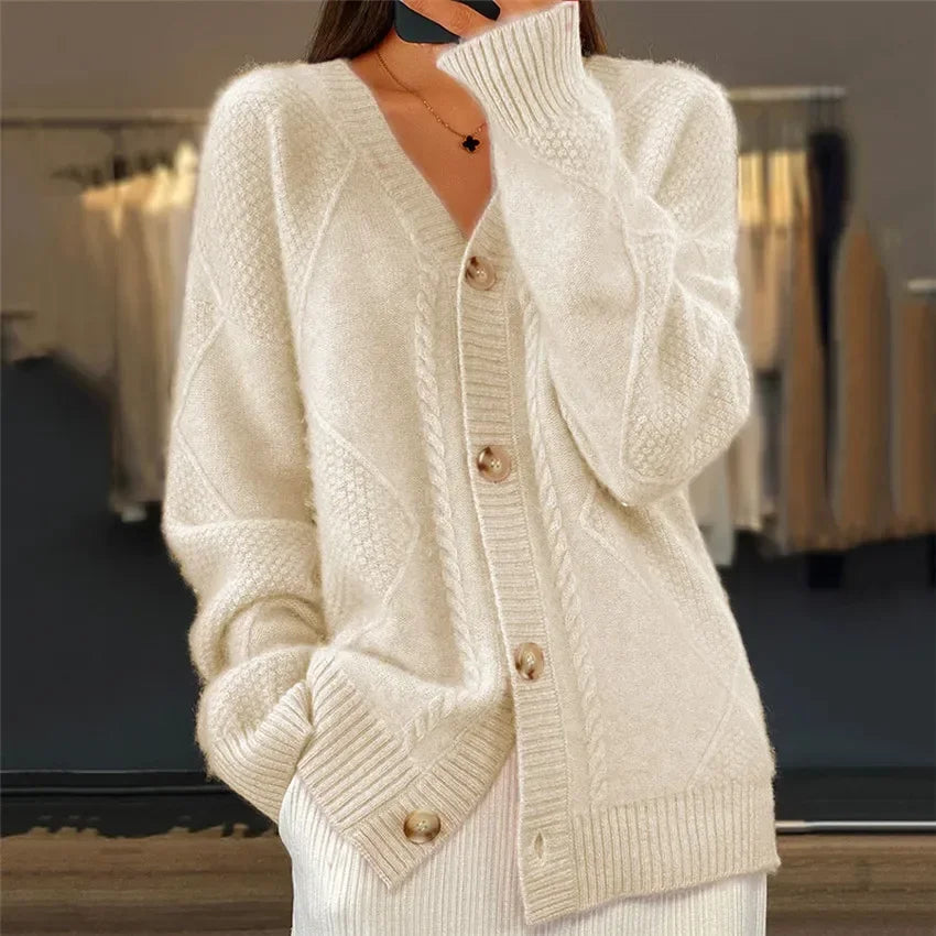 Lena | Soft Button-Up Cardigan