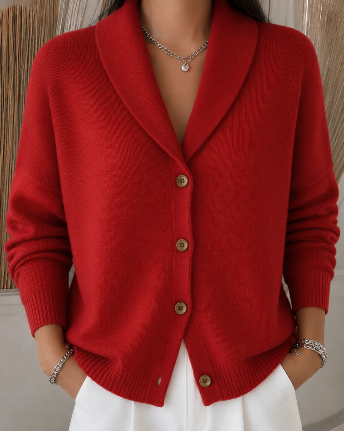 Sienna | Cardigan with a Collar