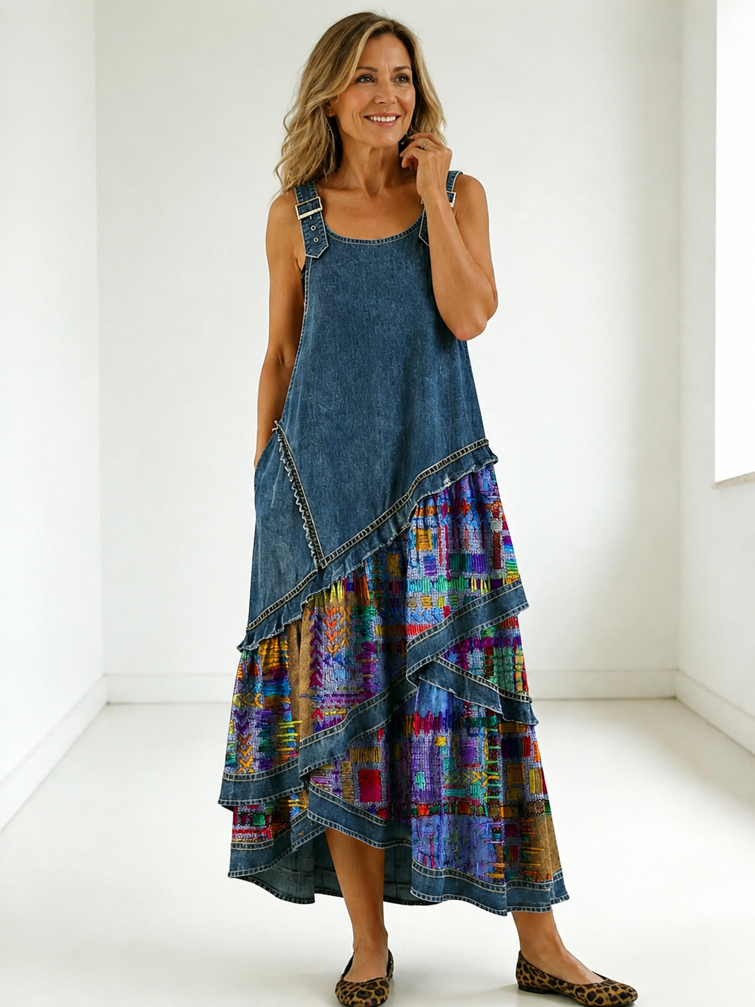 Vestido con estampado