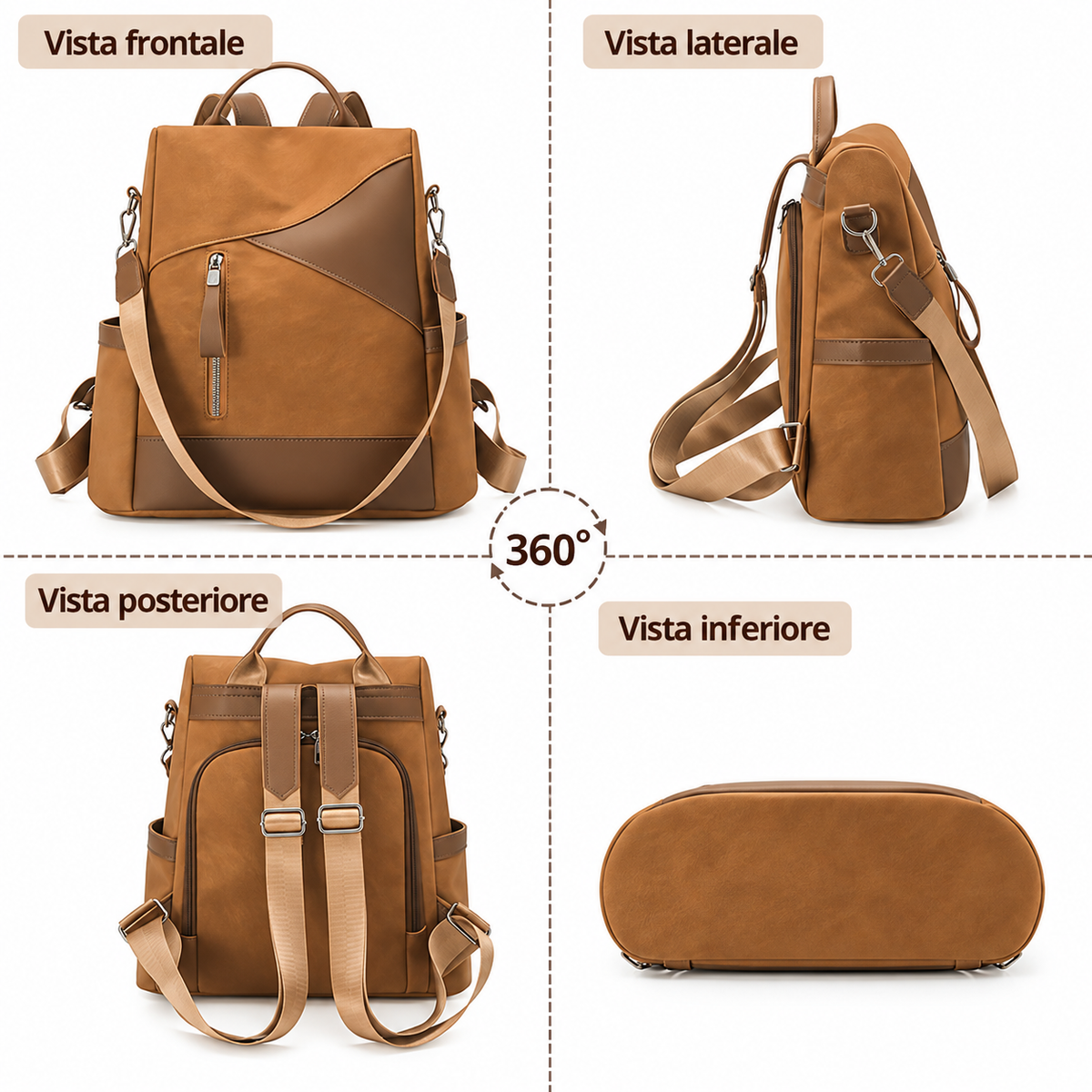 Zaira | Zaino Antifurto Convertibile