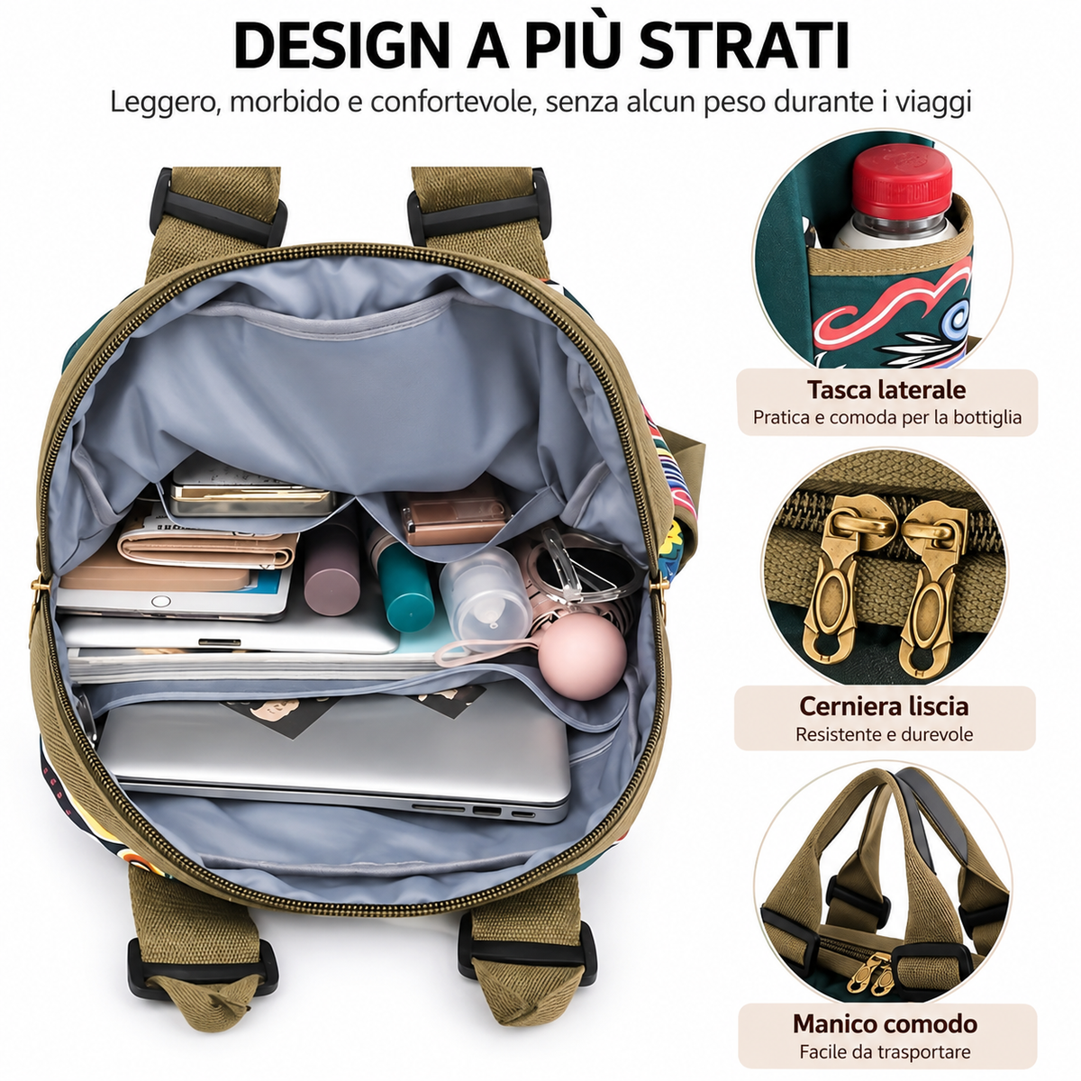 Placidia | Zaino Leggero