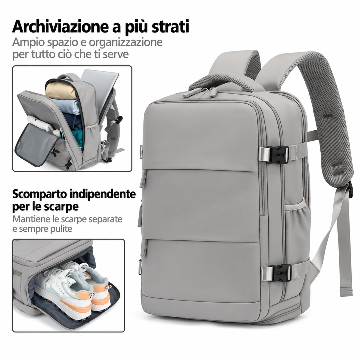 Tarsilla | Zaino da Viaggio 40 Litri