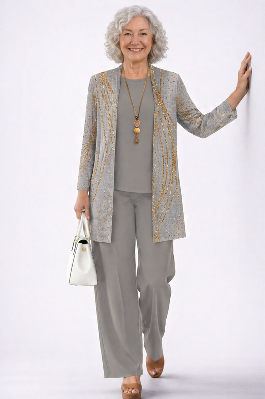 Alison |Traje de tres piezas